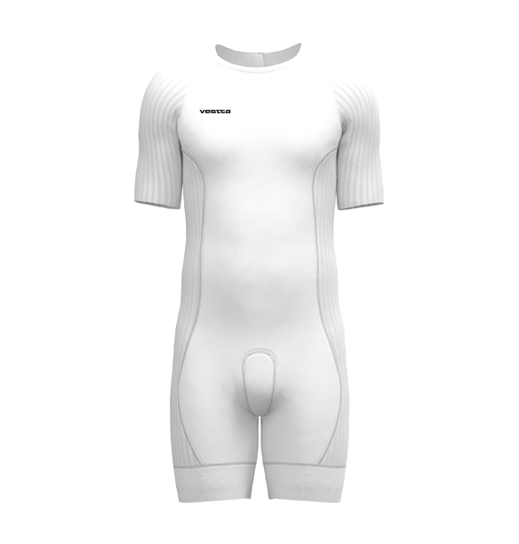 Mono triatlón manga corta unisex personalizable con bolsillo