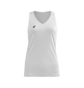 Camiseta reversible de baloncesto personalizada mujer cuello pico