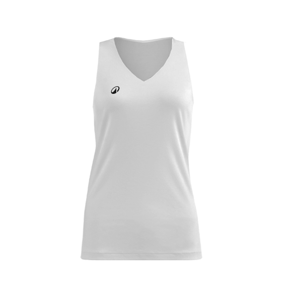 Camiseta reversible de baloncesto personalizada mujer cuello pico