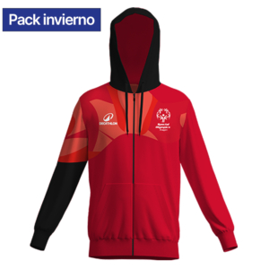 SOA - SUDADERA CAPUCHA Y CREMALLERA