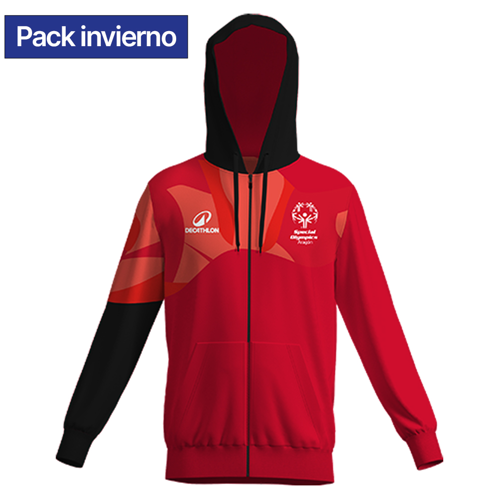 SOA – SUDADERA CAPUCHA Y CREMALLERA