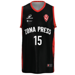 ZONA PRESS - CAMISETA JUEGO NEGRA